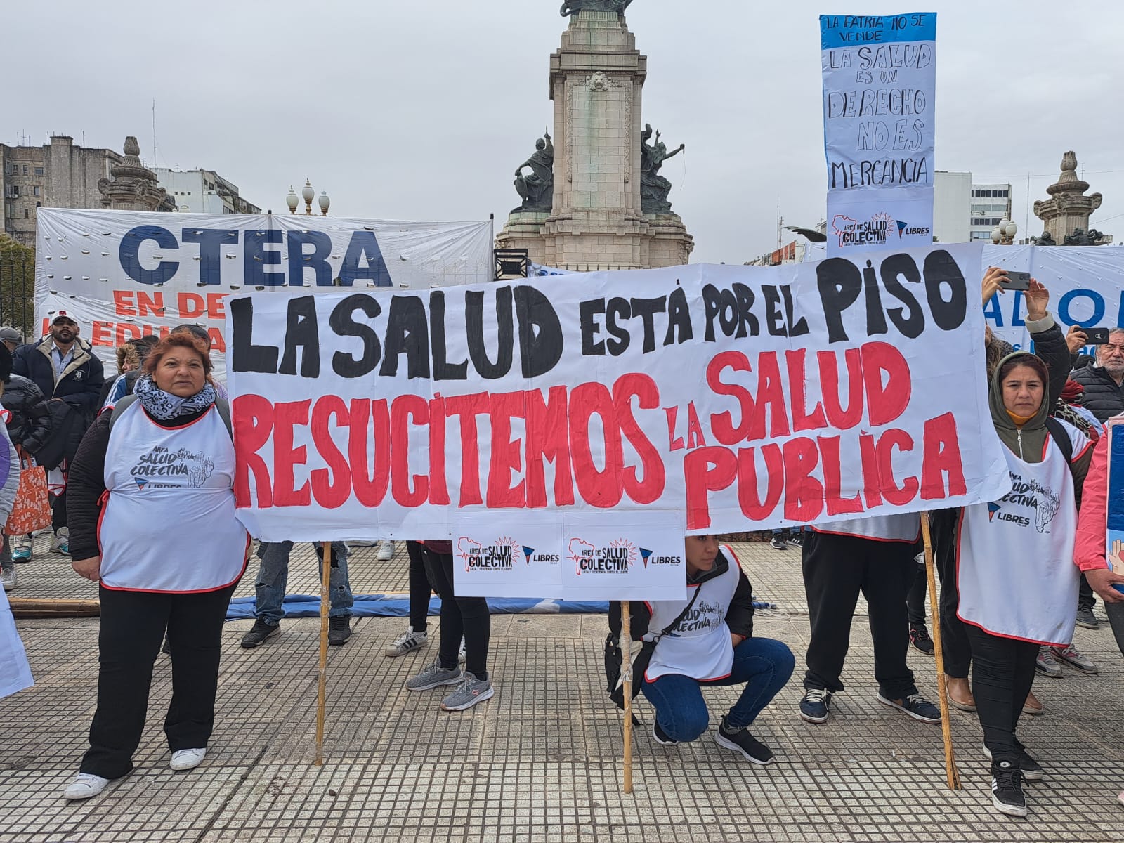 Sindicatos de Salud se movilizaron en todo el país en defensa del ...